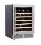 Polyester 52 Bottles 135L Home Wine Cellar Fridge LED Lighting