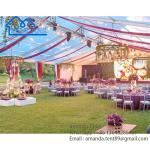 Custom Permanent Party Marquee Tents White For Outdoor Events Luxury Party