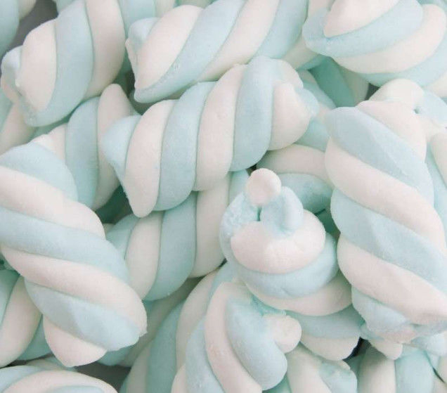 Marshmallow process production line 150kg/ h snake equipment Cotton Candy production line Manufacturing process