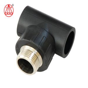 Wholesale Full Sizes Water Male Tee Fitting , Hdpe Fusion Fittings Size 20-1200mm from china suppliers