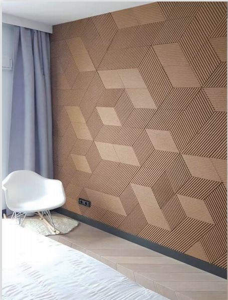 Sound Proof and Heat Insulation Cork Wall Panels 300x300x30mm