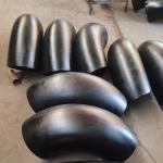 Butt Welding Fittings Sch40 Lr Elbow Black 1.5d Carbon Steel Seamless 90 Degree