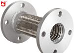 Double Wire Metal Braided Hose Steel Belt Net Both Ends Flange Connector