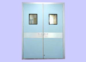 Wholesale Anti Bacterial Hospital Internal Fire Doors 60/90 Minutes Fire Resistant Baking Paint Finish from china suppliers