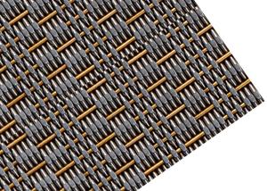 Wholesale Decorative Metal Facade Mesh , Crimped Type Woven Wire Fabric For Curtain Wall from china suppliers