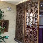 Gold Metal Laser Cut Panels For Garden Fence Privacy Fence Metal Fence