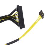 Electronic Lcd Lvds Cable Rubber Silicone Insulated 30pin 40pin Lvds Cable