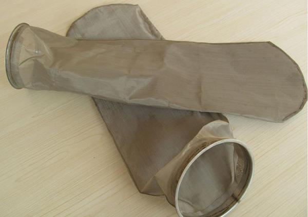 20*40 Inch Stainless Steel Filter Bags High Pressure Resistance Customized