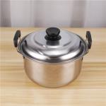 High Grade Cooking Cookware Pot Combination Stainless Steel 410 Pot Set