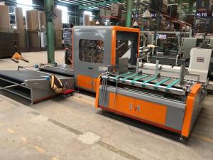Wholesale Zipper Shipping Boxes Machine / Corrugated Box Making Machine/ 60m/Min / Paper Size 250mm×250mm from china suppliers