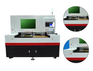 Wholesale High Accuracy Laser Glass Cutting Machine For Stained Glass / Environmental Protection Glass from china suppliers