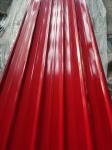 Corrugated Galvanized Roofing Sheets Plate with Color Coated Steel Sheet Flange