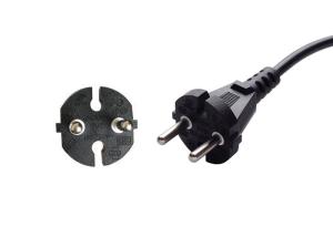 Wholesale Mains Lead European Extension Cord 2pin , Vde Power Cord European Standard from china suppliers