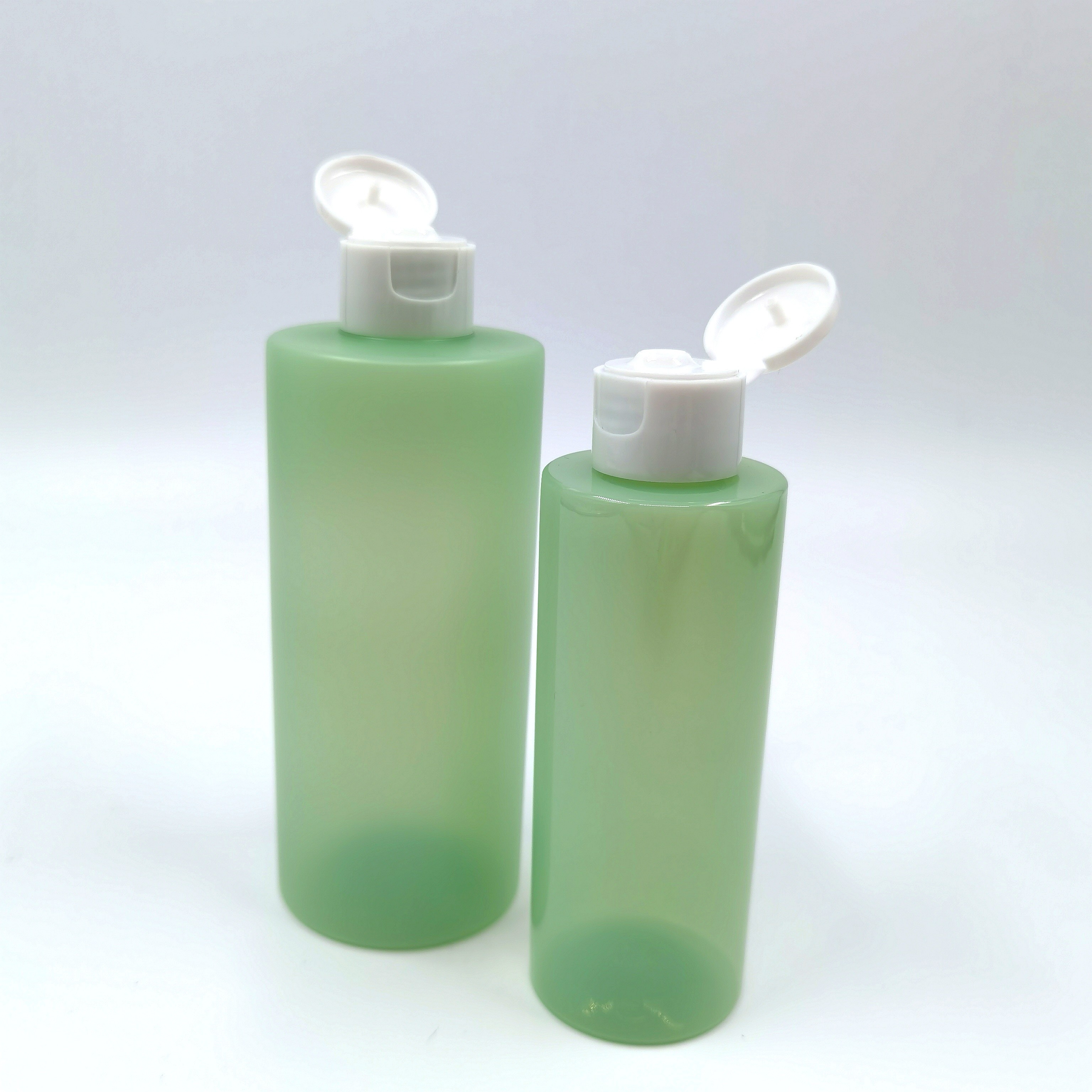 Cylinder 4.05OZ Toner Empty Cosmetic Bottles Green Color