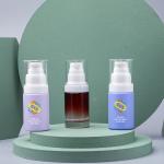 30ml 20ml Custom color skincare packaging lotion glass bottle pump wholesale