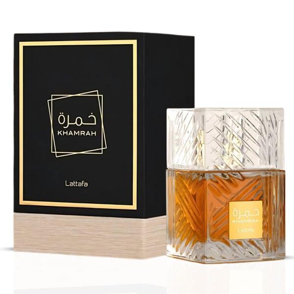 Lattafa Khamrah Perfume close-up