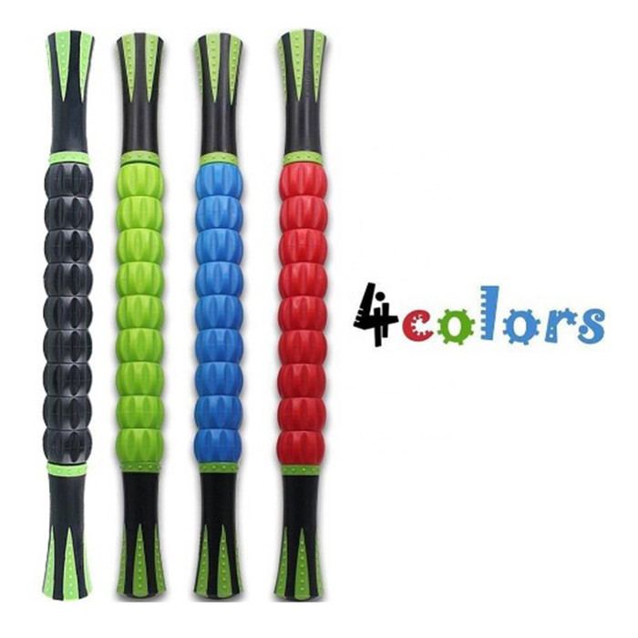 Leg Foot Neck Body Relax Massage Stick , Eco Friendly EVA Balls Massager Set