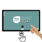 27 inch wall-mounted lcd panel WiFi 3G digital network advertising kiosk