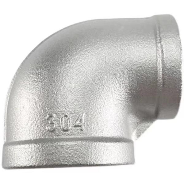 Stainless Steel 201 304 Female Thread 90 Degree Reducer Elbow Fittings NPT BSPT