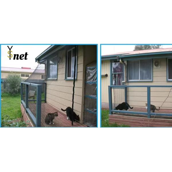 Nylon Pet Safe Net Transparent Balcony Protection Net Customized