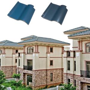 Wholesale Ceramic S-shape Spanish Roof Tiles Sturdy Build Terracotta Hue UV Resistant Blue from china suppliers