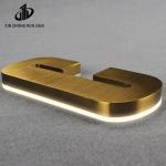 Factory Supply Stainless Steel Backlit Letters
