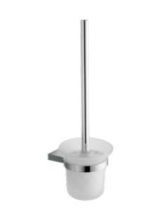 Wholesale Toilet brush 85307-Square &amp;Brass+SS304,Frosted glass&amp;Chrome&amp; Bathroom Accessory&amp;fittings&amp;Sanitary Hardware from china suppliers