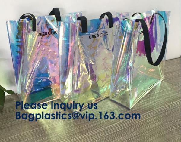Fashion Neoprene Shopping Beach Tote Bag, Custom Waterproof Outdoor Beach Bean