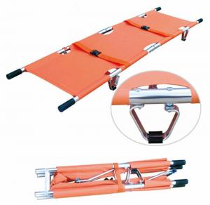 Wholesale Hospital Ambulance Folding Stretcher Medical Patient Transport First Aid Equipment Supplies 208CM from china suppliers