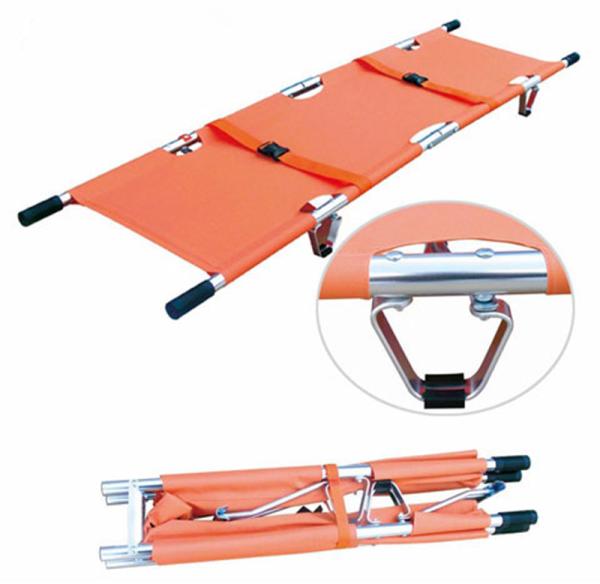 Hospital Ambulance Folding Stretcher Medical Patient Transport First Aid