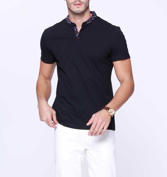 2018 Cotton Quality Man's Clothing,Short Sleeve Mens Tops POLO Men Shirt,