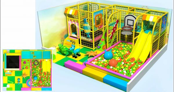Quality Chinese indoor soft playground equipment ball pool soft play area for toddlers for sale