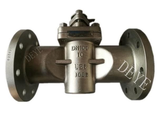 Stainless Steel Oil Gas Valve Alloy Steel Plug Valve With PN16 PN25 PN40 PN64 PV