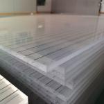 100% Mitsubishi MMA Acrylic Sheet Curved Sound Barrier Fence 12mm
