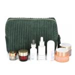 Travel Custom Cosmetic Bag Velvet Makeup Pouch Small 10.2X4.7X6.3"