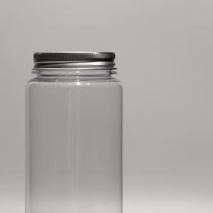 Wholesale 500ml Clear Plastic PET Bottle For Juice / Nut Storage With Custom Logo from china suppliers