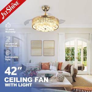 Wholesale 3000K Color Temperature 42 Inch LED Ceiling Fan with Hidden Blades and Design from china suppliers