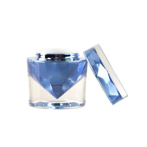 Wholesale Customized Color Luxury Acrylic Cream Jar 15g 50g Capacity Injection Moulding from china suppliers