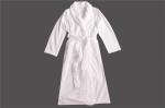 Stockpapa 100% Polyester Womens White Long Bathrobe For Winter
