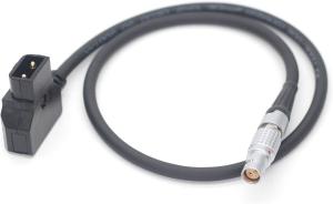 Wholesale Straight Camera Power Cable , D Tap To 2 Pin Lemo For RED Komodo from china suppliers