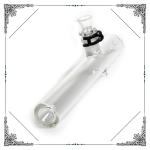 10 Inches Glass Steamroller Smoking Pipes 5mm thickness Borocilicate Tube Hand