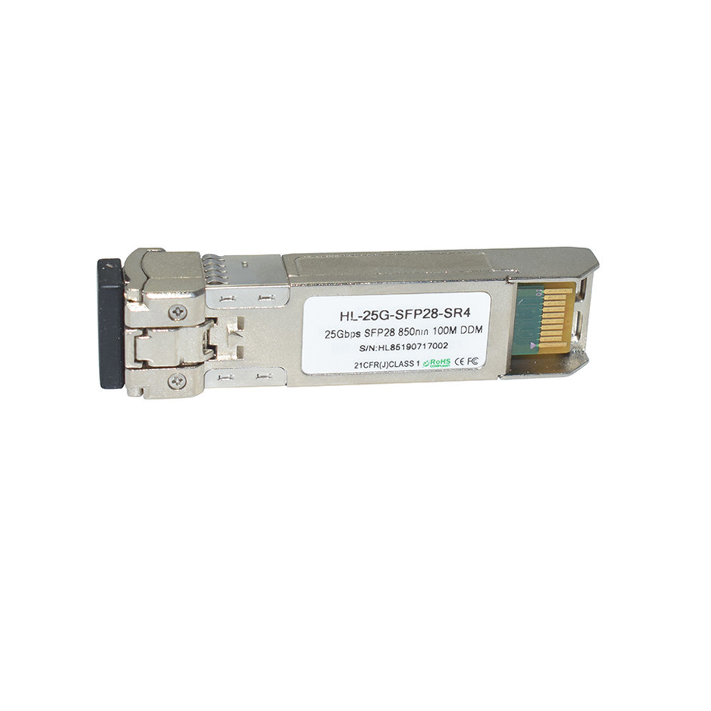 850nm 25Gpbs SFP28 SR DDM Fiber Optic Ethernet Transceiver
