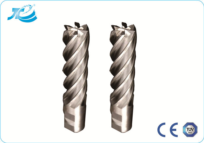 6 Flute End Mill , HRC 55 - 65 Square Aluminum Cutting End Mills