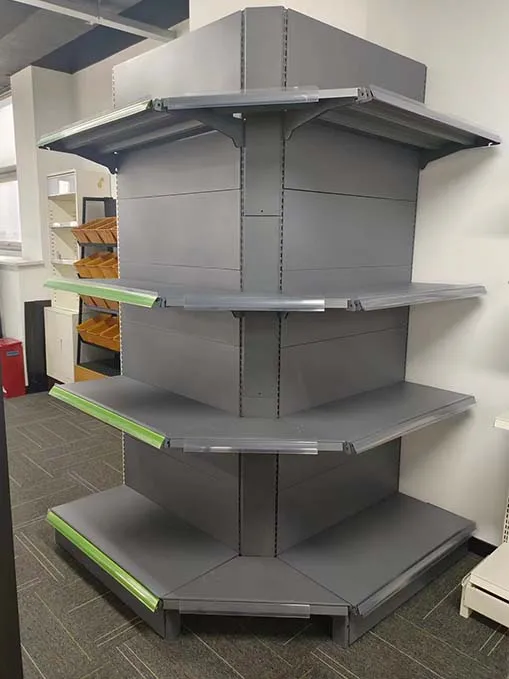 Xingye Factory Custom Size Color corner shelf light and easy to install gondola shevles in supermarket store used shelf