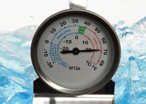 Wholesale 107mm Height Refrigerator Freezer Thermometer Analog Dial Thermometer from china suppliers