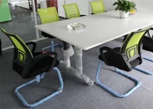 Wholesale Fabric 55cm Width Revolving Mesh Computer Chair , Armrest Office Chair from china suppliers