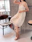 Cow Leather Summer Roman Style Sandals New Wear High Wedge Heels Increase Cool