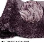 Thick Layer Anti Bacteria Custom Size Bath Rugs TPR Bottom