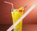 Disposable Paper Straws Pure white Drinking Straws party straw, PLA plastic