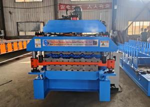 Wholesale Chain Drive 4kw Tile Roll Forming Machine 70mm Shaft Diameter from china suppliers
